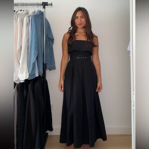 Mango Black Dress with Belt